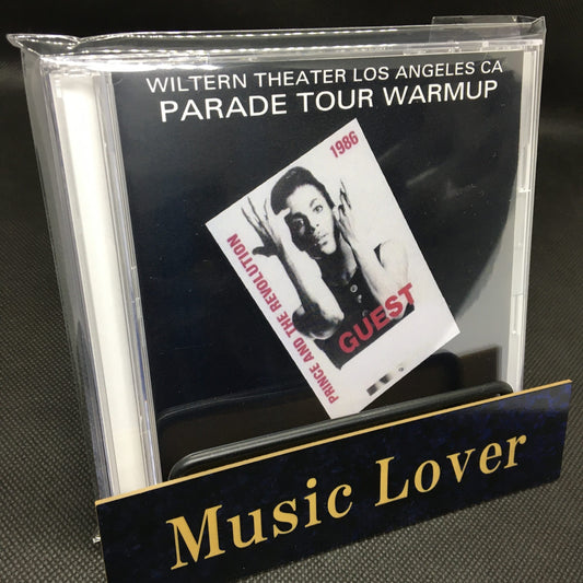 Prince & the Revolution / Wiltern Theatre Los Angeles CA, May 30, 1986 (2CDR)