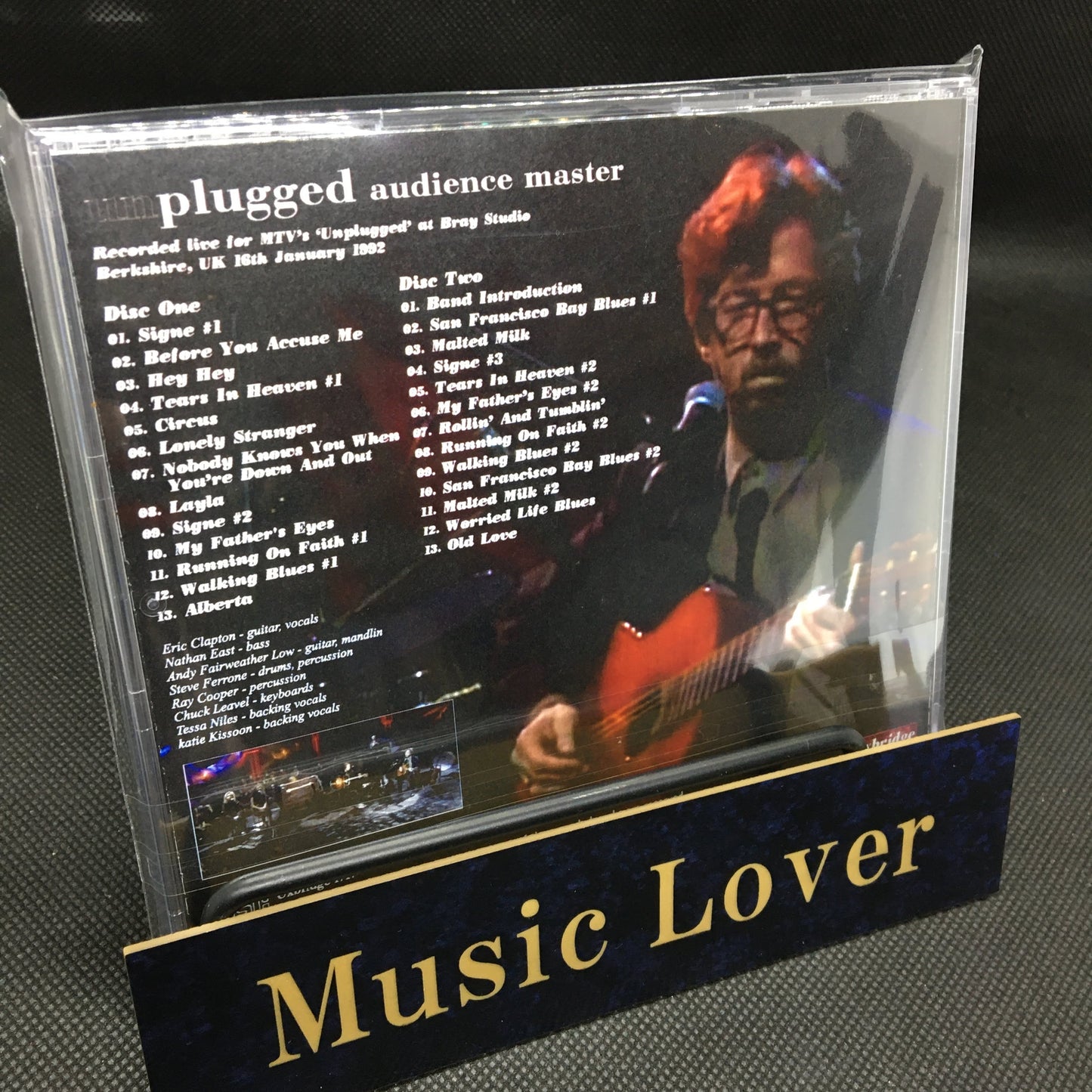 ERIC CLAPTON / UNPLUGGED AUDIENCE MASTER (2CDR)