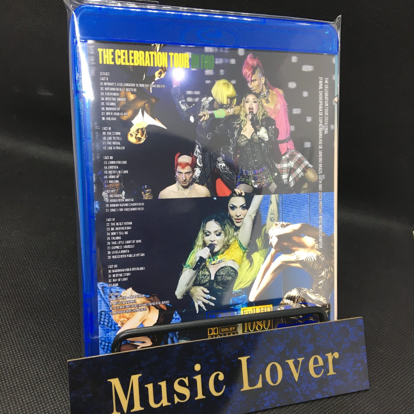 MADONNA / The Celebration Tour In Rio Film Digital Remaster Edition (1BDR)