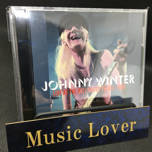 JOHNNY WINTER / LIVE AT THE HOLLYWOOD PALACE 1988 SOUNDBOARD (2CDR)