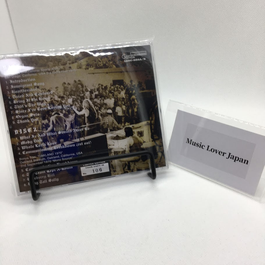 LED ZEPPELIN / SAN DIEGO 1970 (2CD)