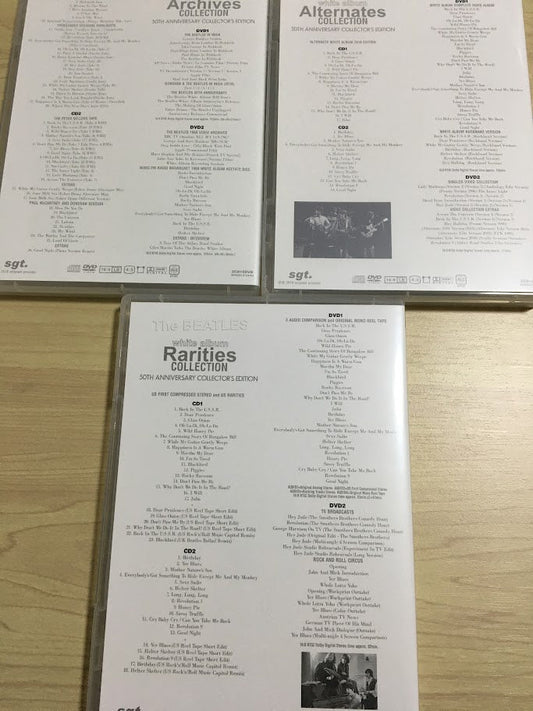 The Beatles WHITE ALBUM 50th ALTERNATES RARITIES ARCHIVES 6CD 6DVD 12 Discs 3 Set