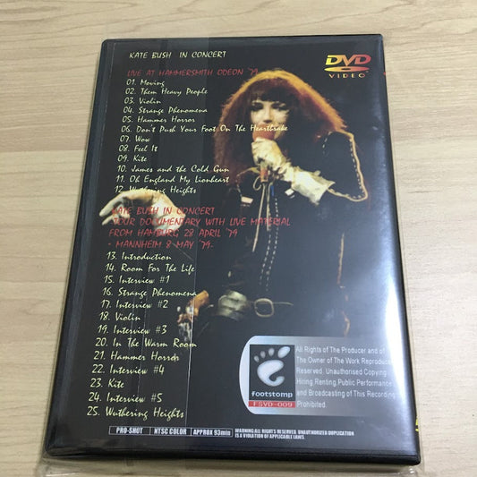 KATE BUSH / IN CONCERT 1979 (1DVDR)