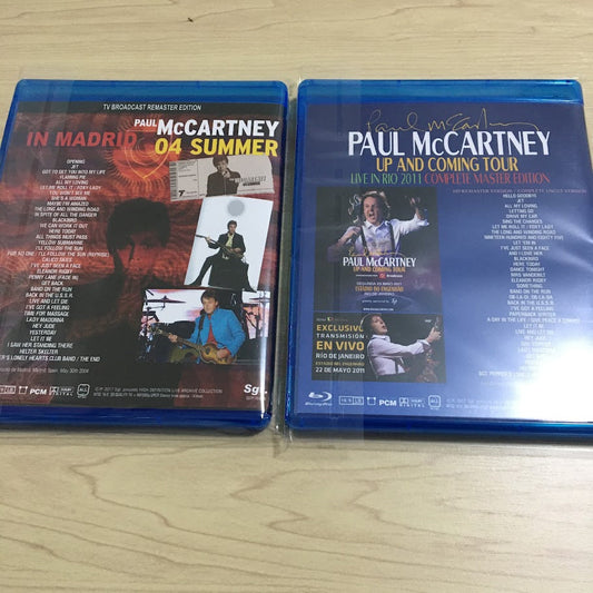 Paul McCartney 04 Summer In Madrid Live In Rio 2011 Blu-ray 2 Set 2BDR