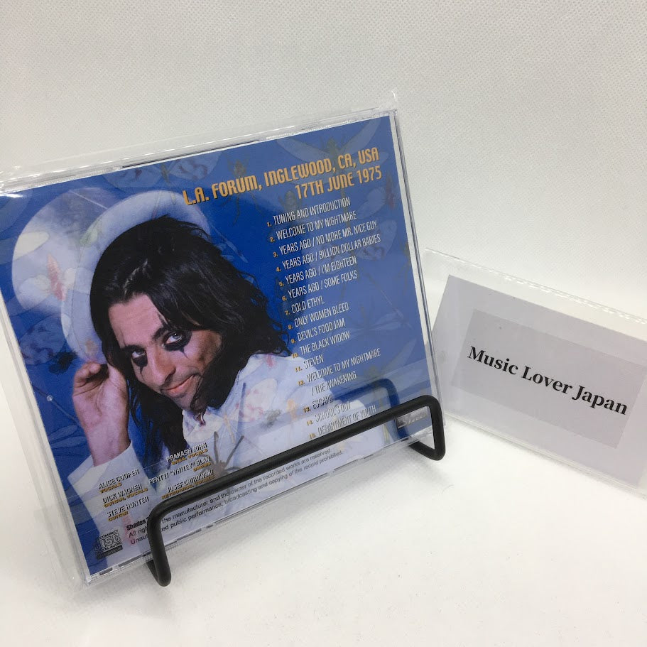 ALICE COOPER / LA FORUM 1975 CINTAS MAESTRAS DE MIKE MILLARD (1 CD)