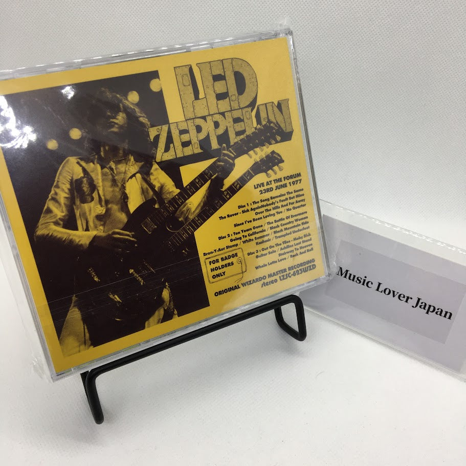 LED ZEPPELIN / FOR BADGE HOLDERS ONLY ORIGINAL WIZARDO MASTER RECORDING (3CD)