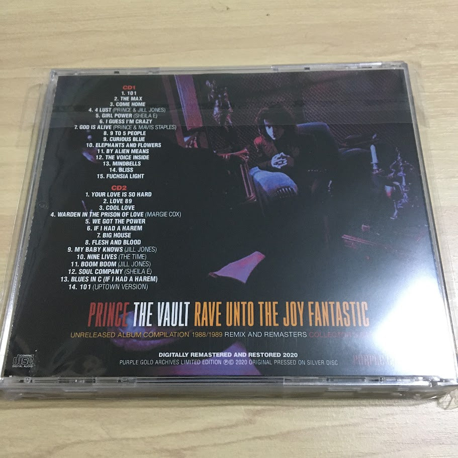 Prince / The Vault Rave Unto The Joy Fantastic (2CD) Unreleased Album 1988 1989