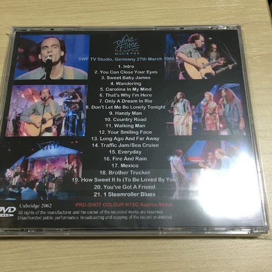 JAMES TAYLOR / OHNE FILTER MUSIK PUR EXTRA 1986 (1DVDR)