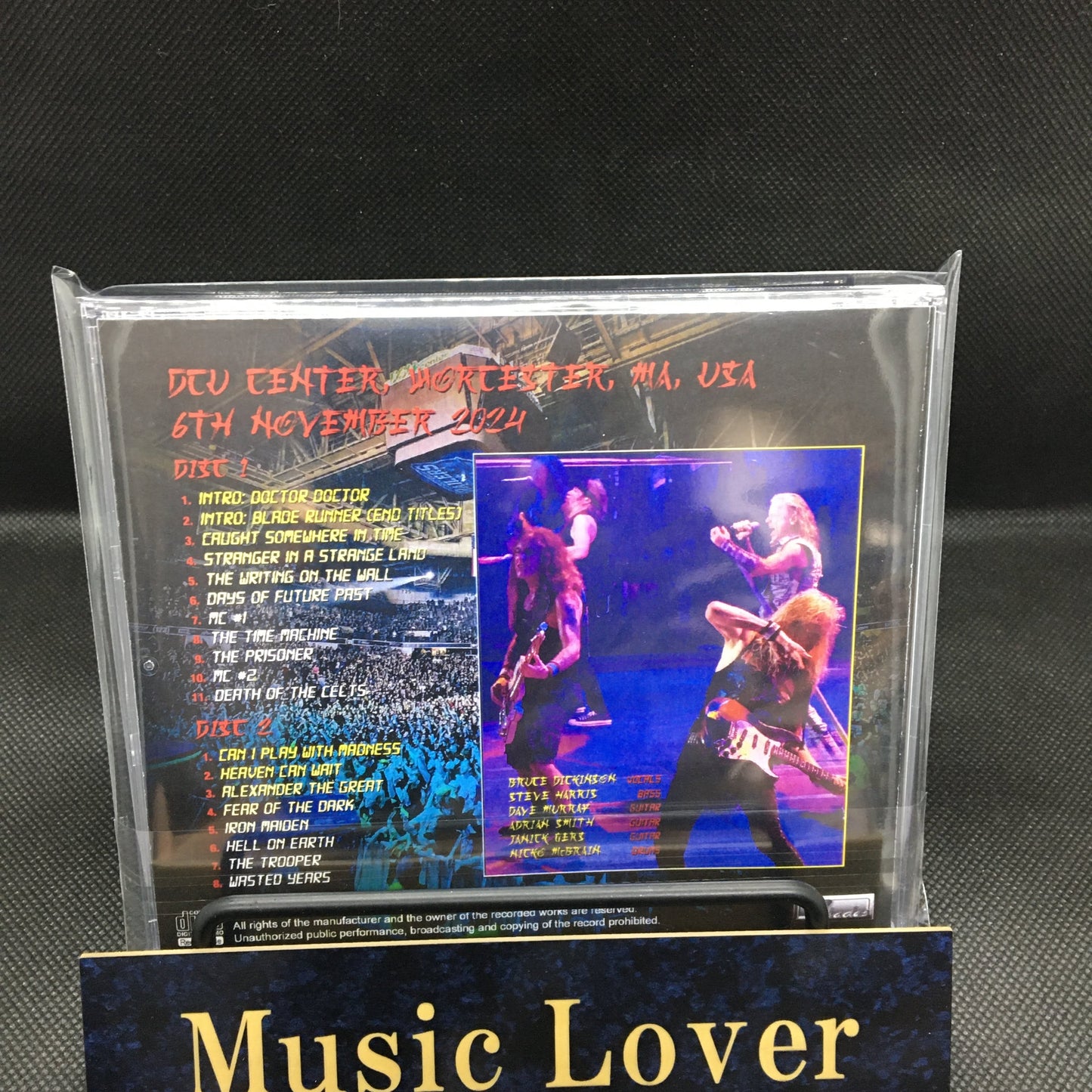 IRON MAIDEN / WORCESTER 2024 (2CDR)