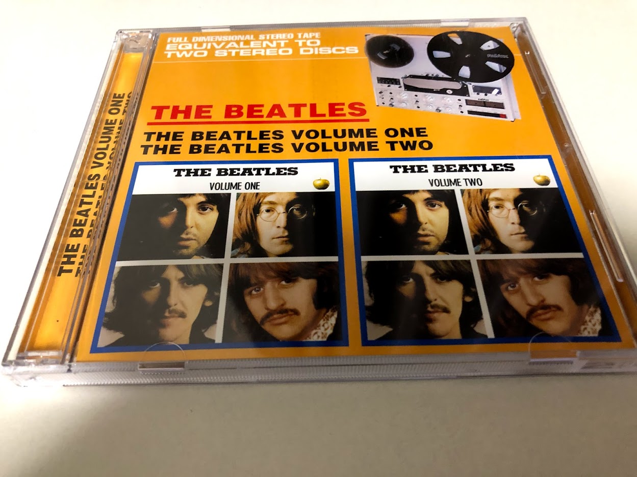 The Beatles Volume One & Volume Two White Album 2CD Stereo