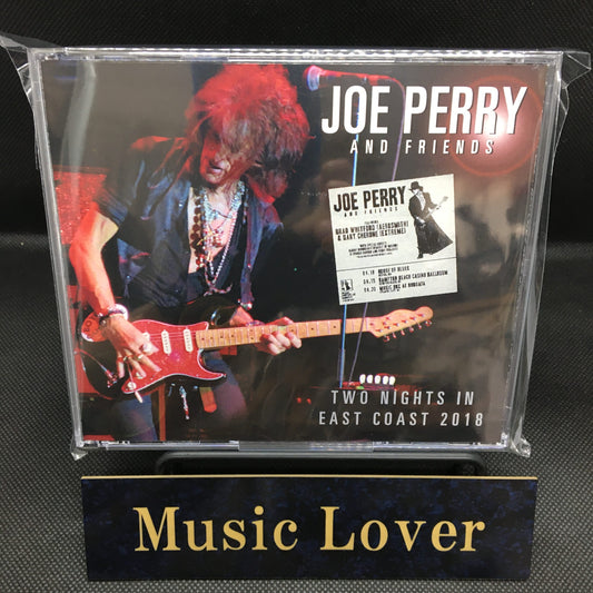 JOE PERRY Y AMIGOS / DOS NOCHES EN LA COSTA ESTE 2018 (3CDR)