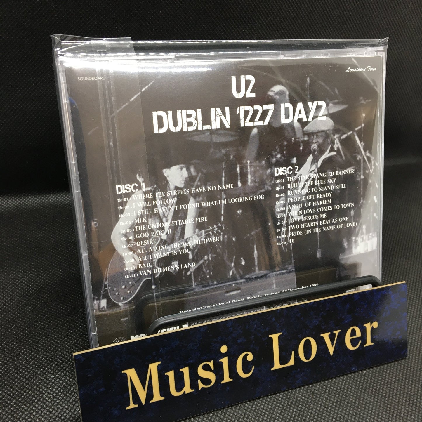U2 / Dublin LOVE COMES TO TOWN TOUR 1989 4 Titles 8CD Set Soundboard Moonchild