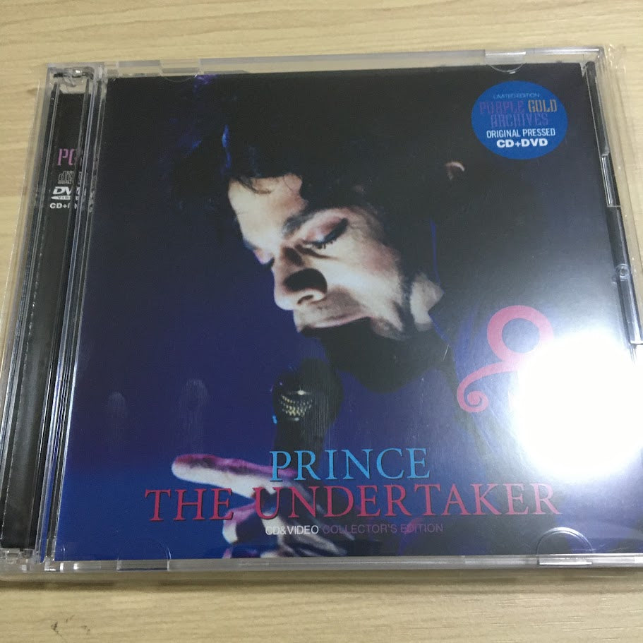Prince The Undertaker CD & DVD Special Collector's Edition Purple Gold Archive
