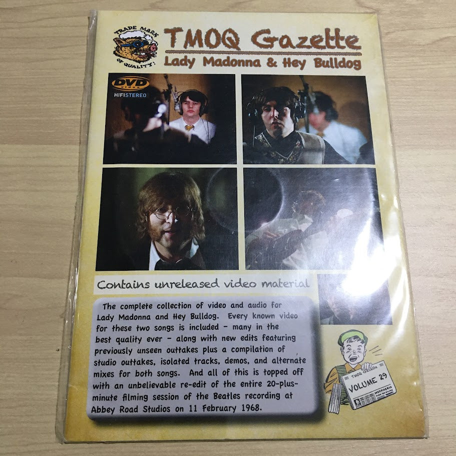 The Beatles Lady Madonna & Hey Bulldog 1CD 1DVD Booklet Set TMOQ Gazette