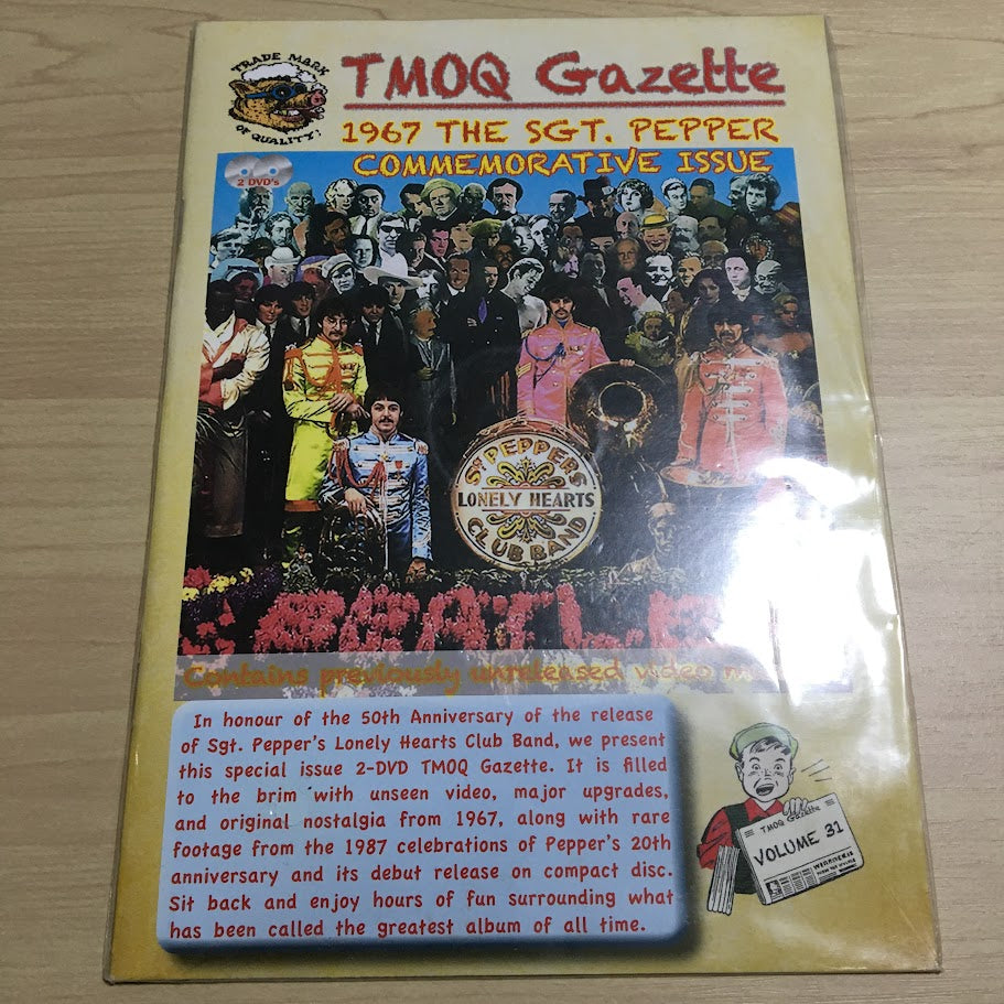 The Beatles / 1976 The SGT. Pepper Commemorative Issue (2DVD+Booklet) TMOQ Gazette