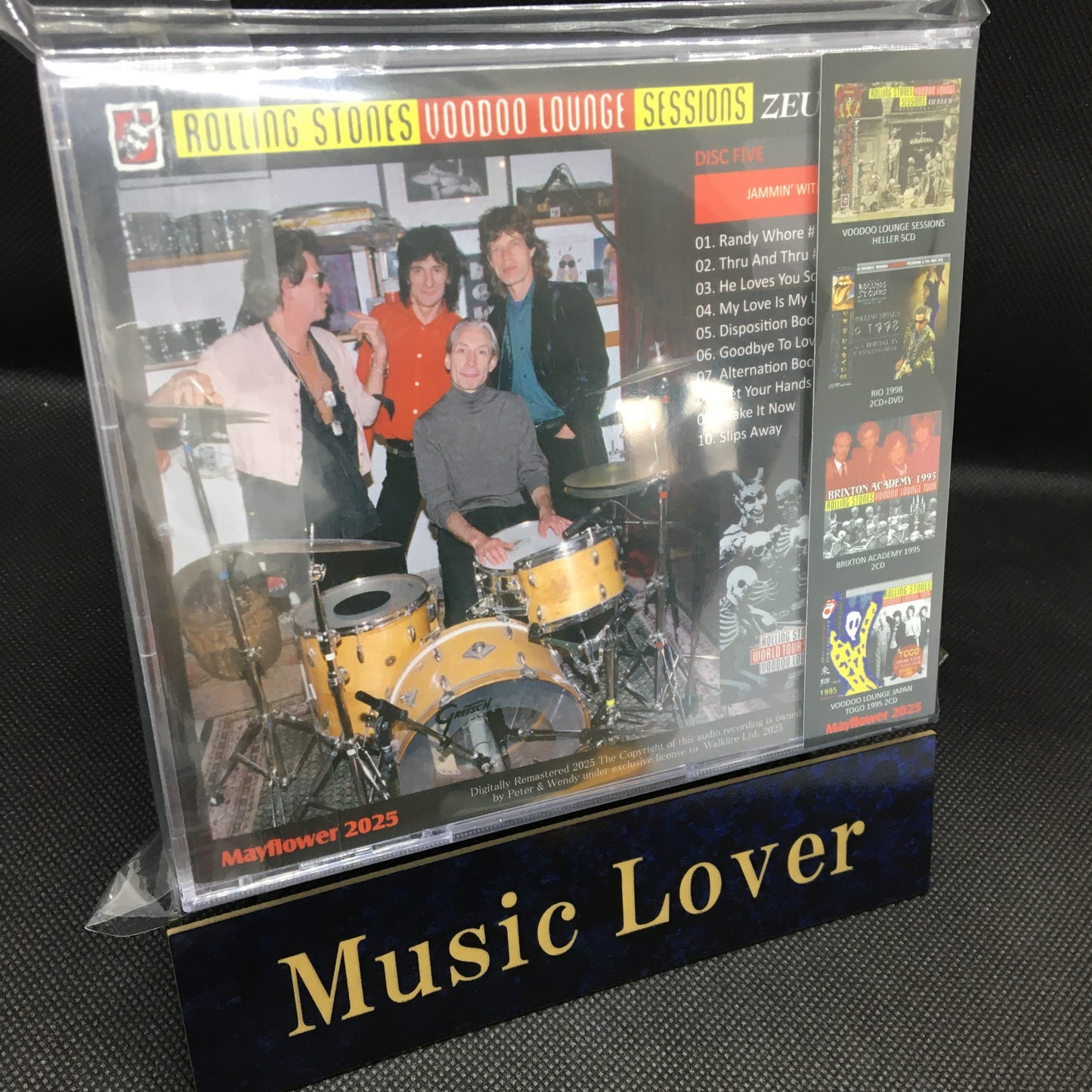 THE ROLLING STONES / VOODOO LOUNGE SESSIONS ZEUS (5CD)