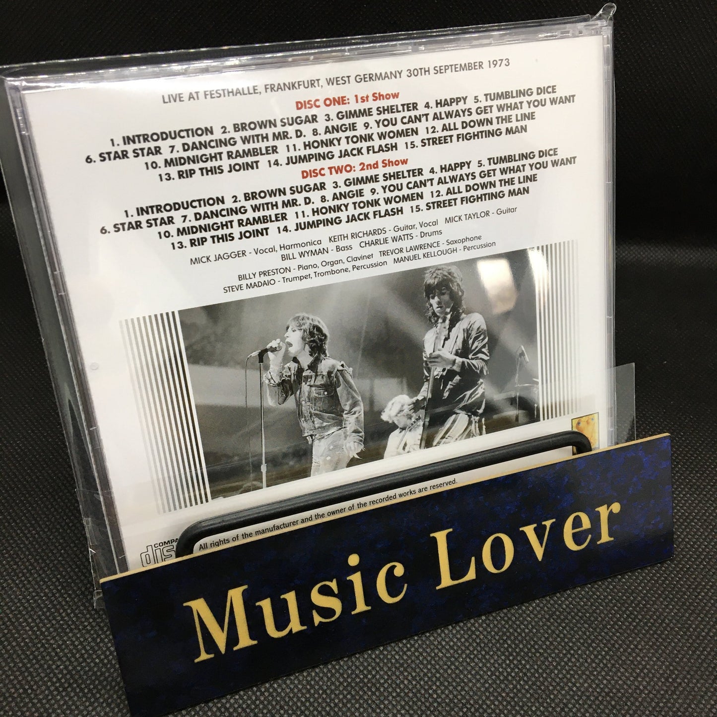 THE ROLLING STONES / FRANKFURT 1973 MASTER REEL (2CD)