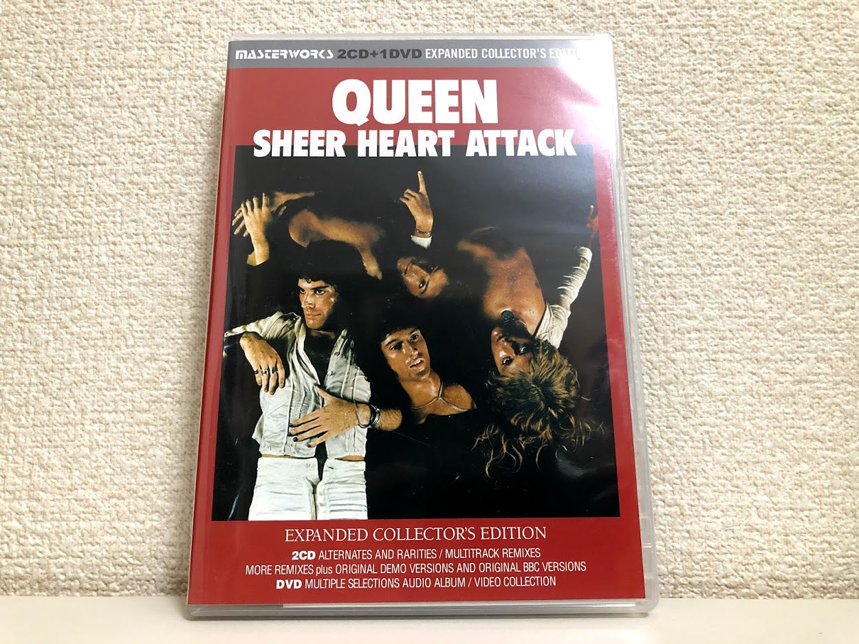 Queen Sheer Heart Attack Expanded Collector's Edition 2CD 1DVD Set