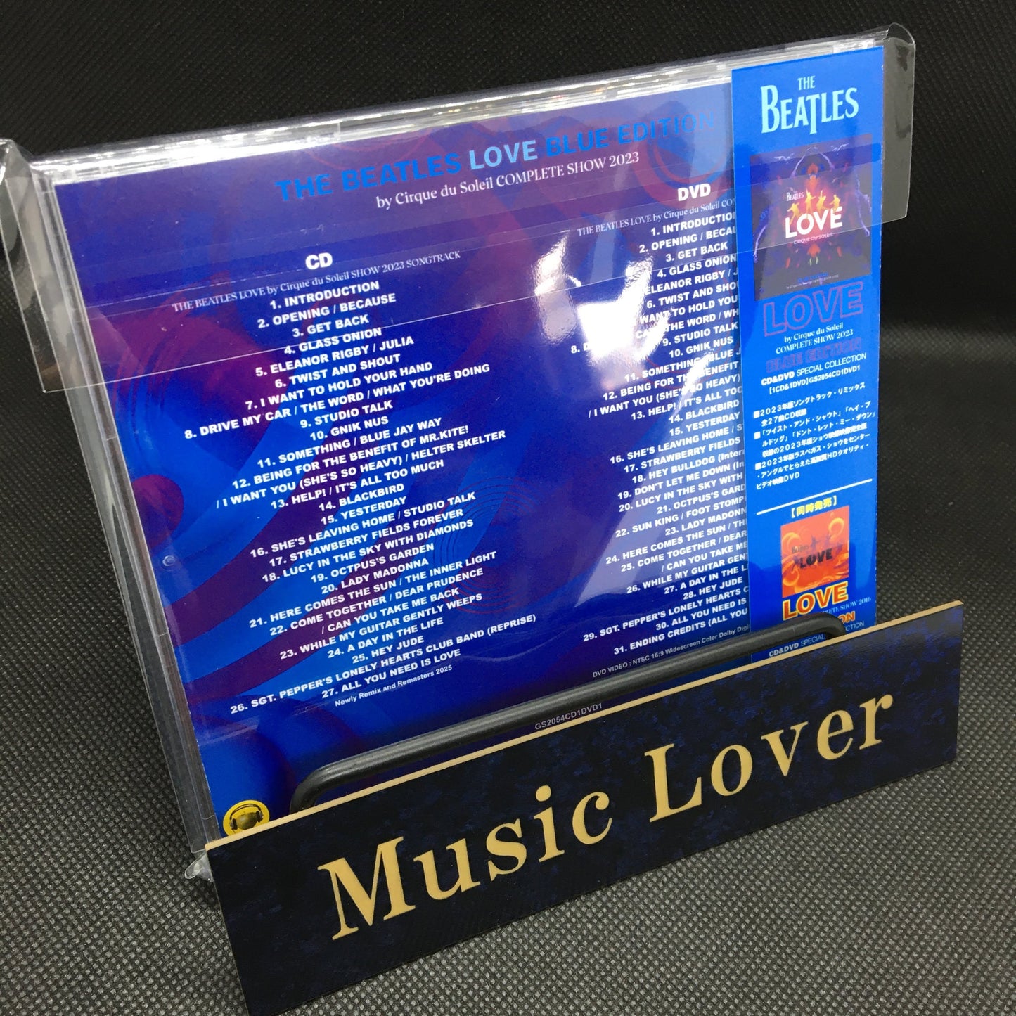 THE BEATLES / LOVE by Cirque du Soleil COMPLETE SHOW 2023 BLUE EDITION (1CD+1DVD)