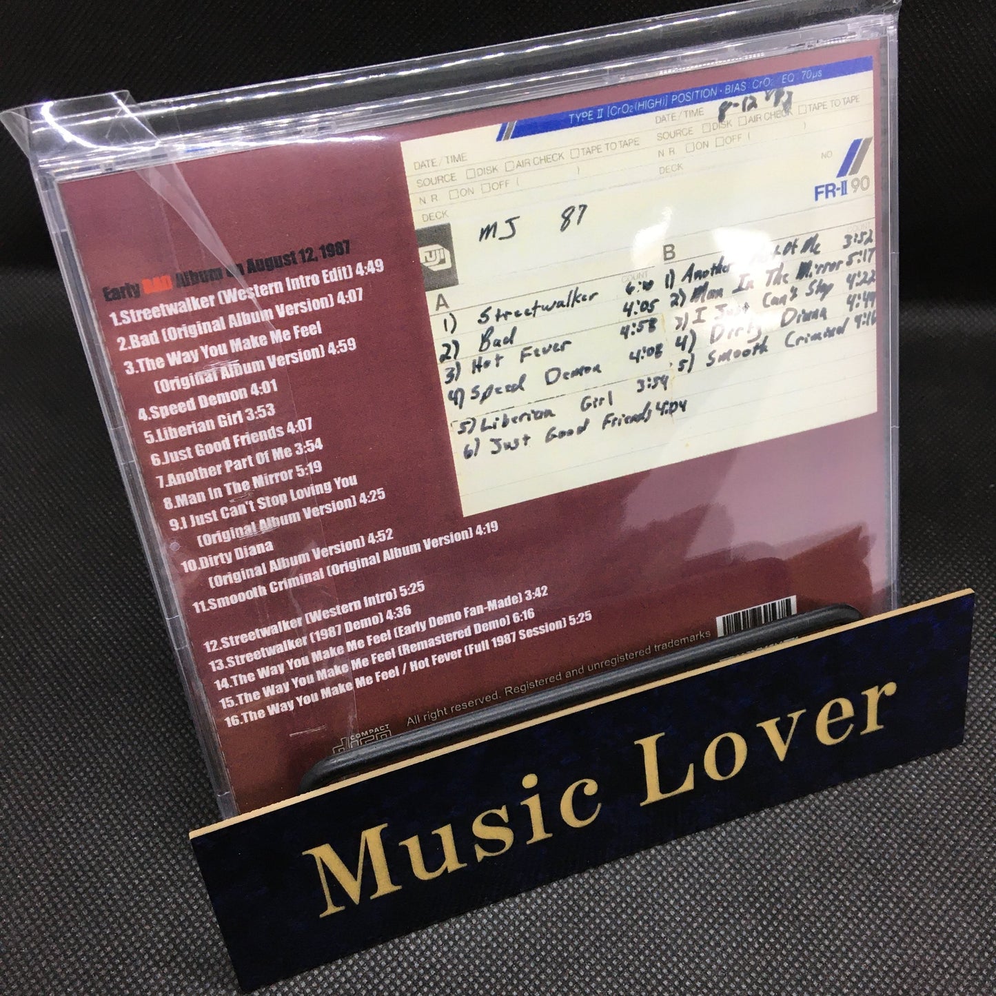 Michael Jackson / Bad Sessions Edición Definitiva Vol. 11 (1 CD)