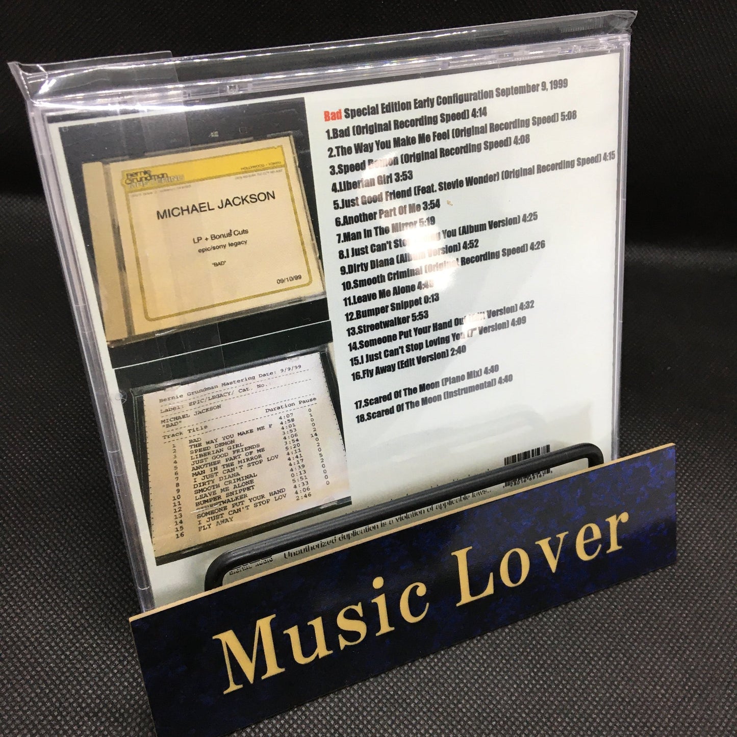 Michael Jackson / Bad Sessions Edición Definitiva Vol.13 (1 CD)