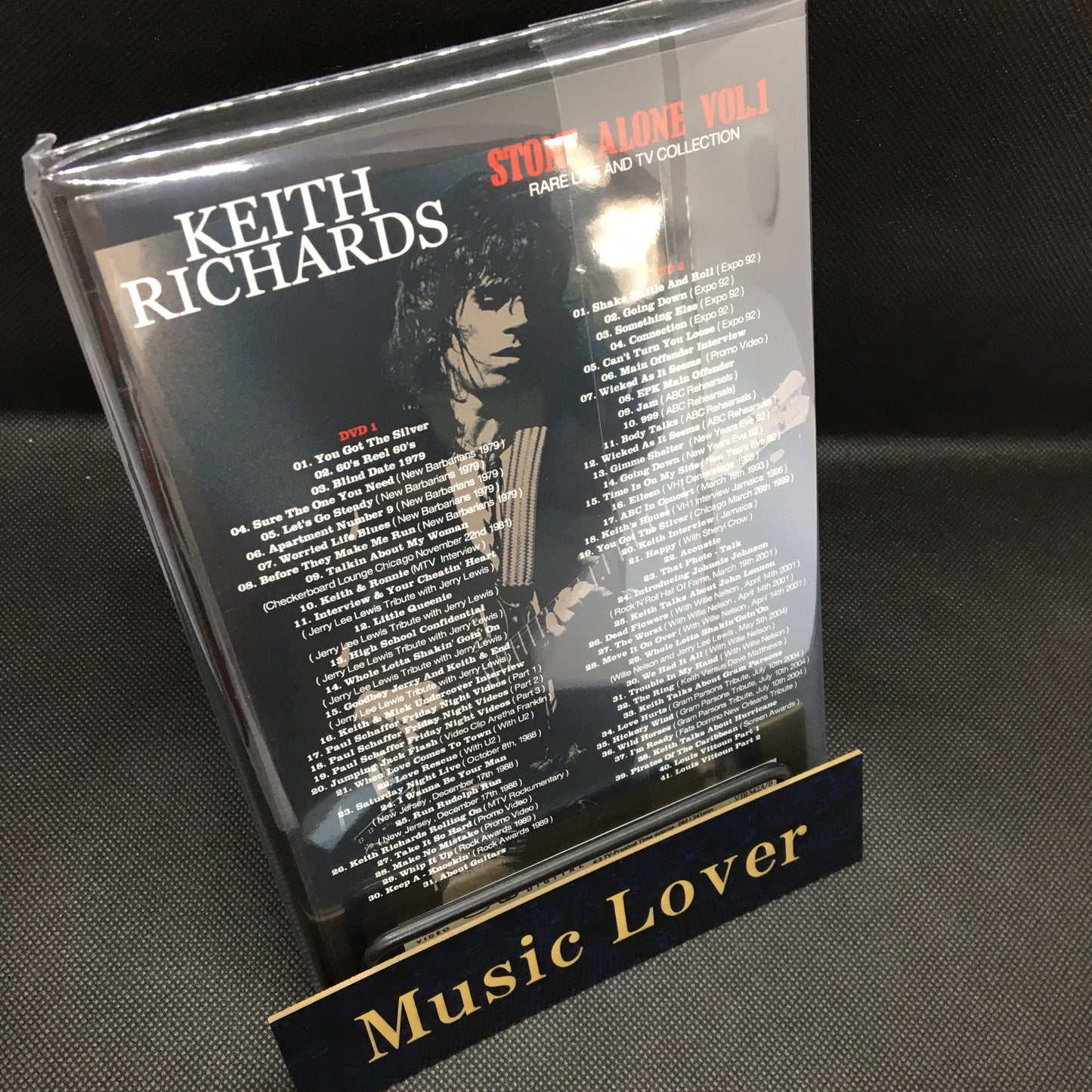 KEITH RICHARDS / STONE ALONE VOL.1 (2DVDR)