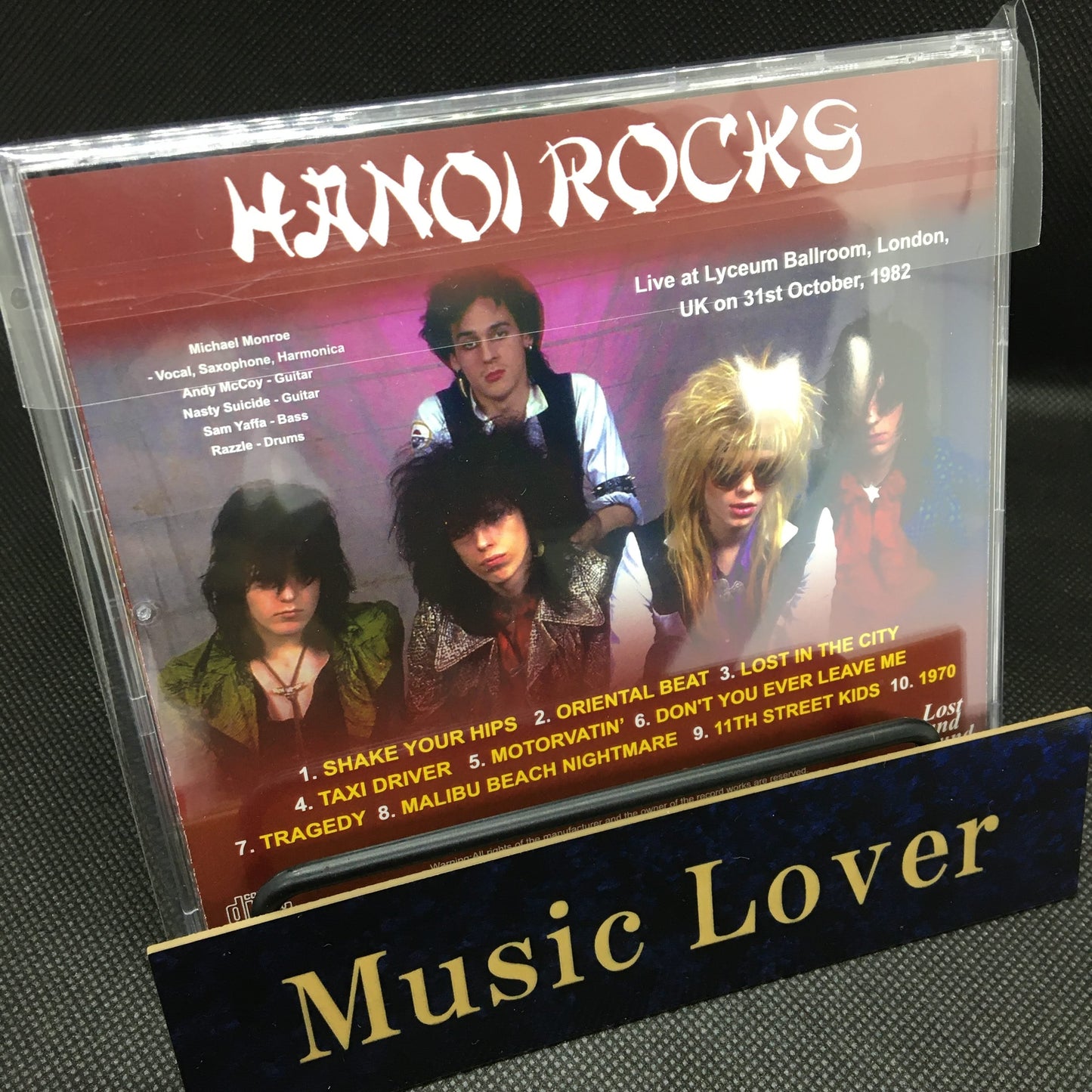 HANOI ROCKS / LYCEUM 1982 (1CDR)