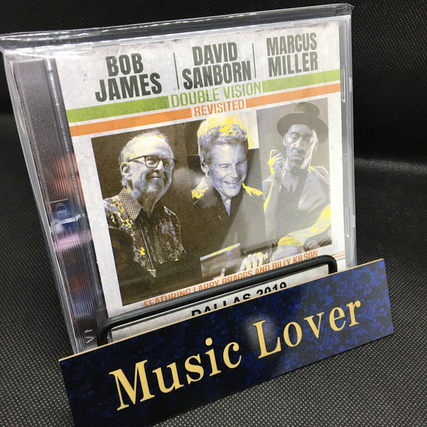 BOB JAMES, DAVID SANBORN, MARCUS MILLER DOUBLE VISION REVISITED / DALLAS 2019 (2CDR)