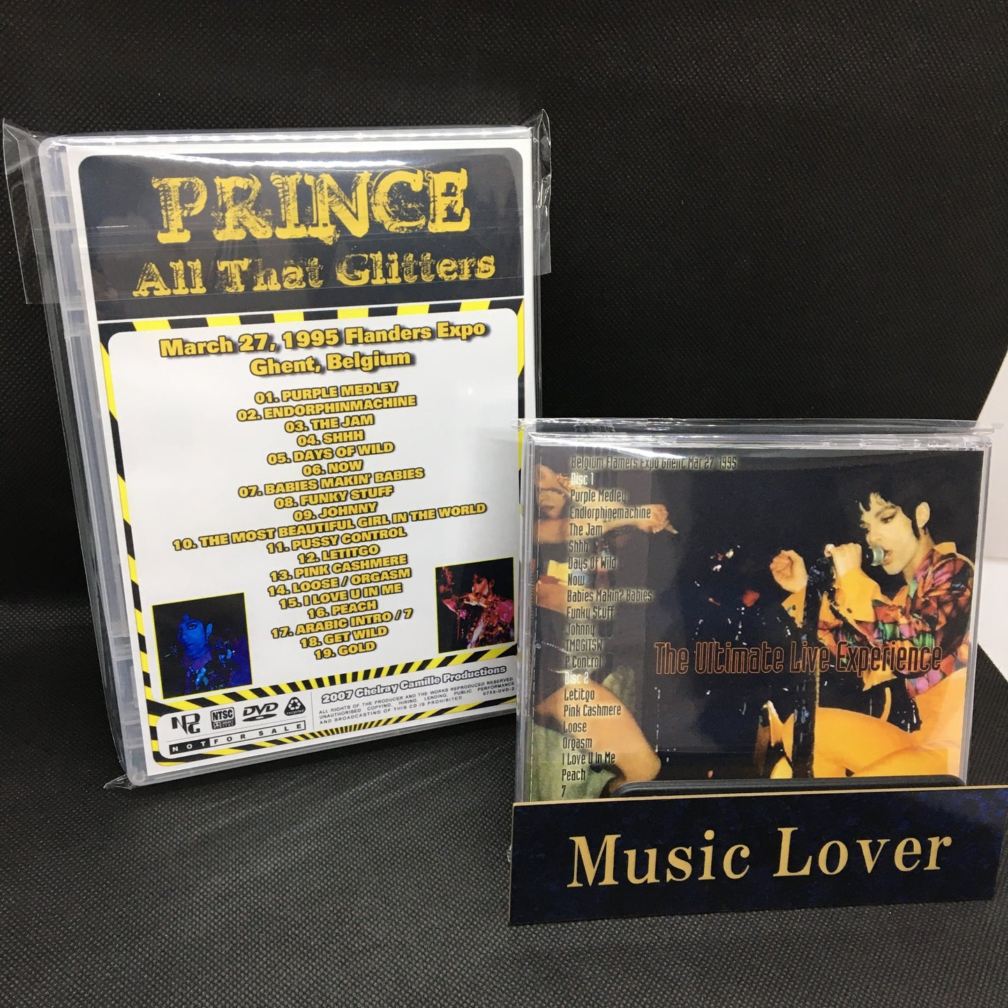 PRINCE / All That Glitters + The Ultimate Live Experience (1DVDR+2CDR)