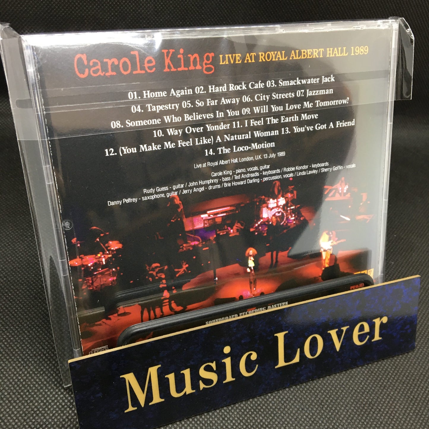CAROLE KING / LIVE AT ROYAL ALBERT HALL 1989 (1CDR)