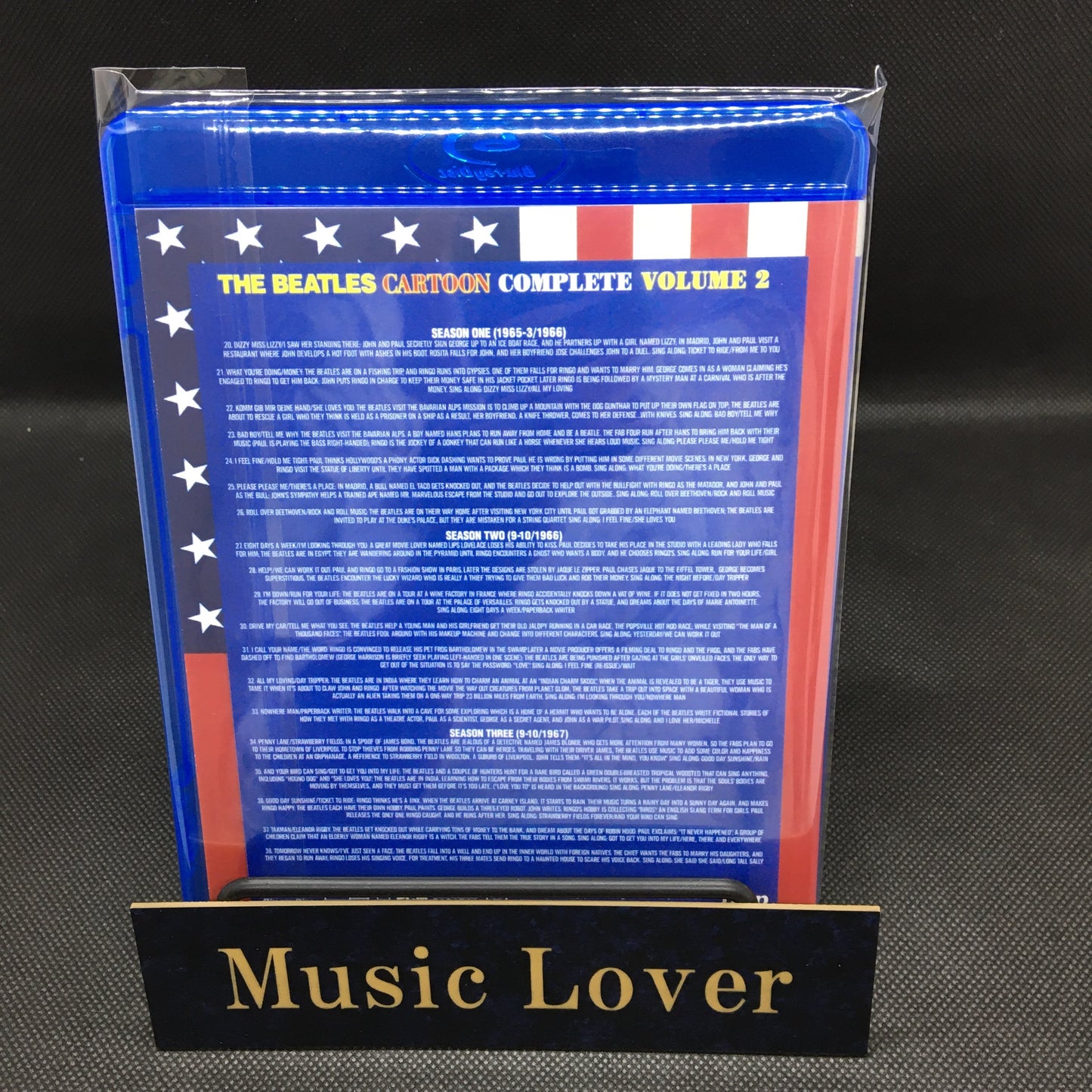 The Beatles Cartoons Show Complete Blu-ray 3 Discs Set DAP 3BDR