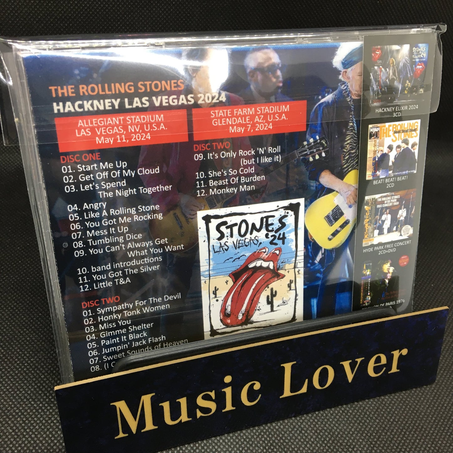 THE ROLLING STONES / 2024 HACKNEY LAS VEGAS (2CD)