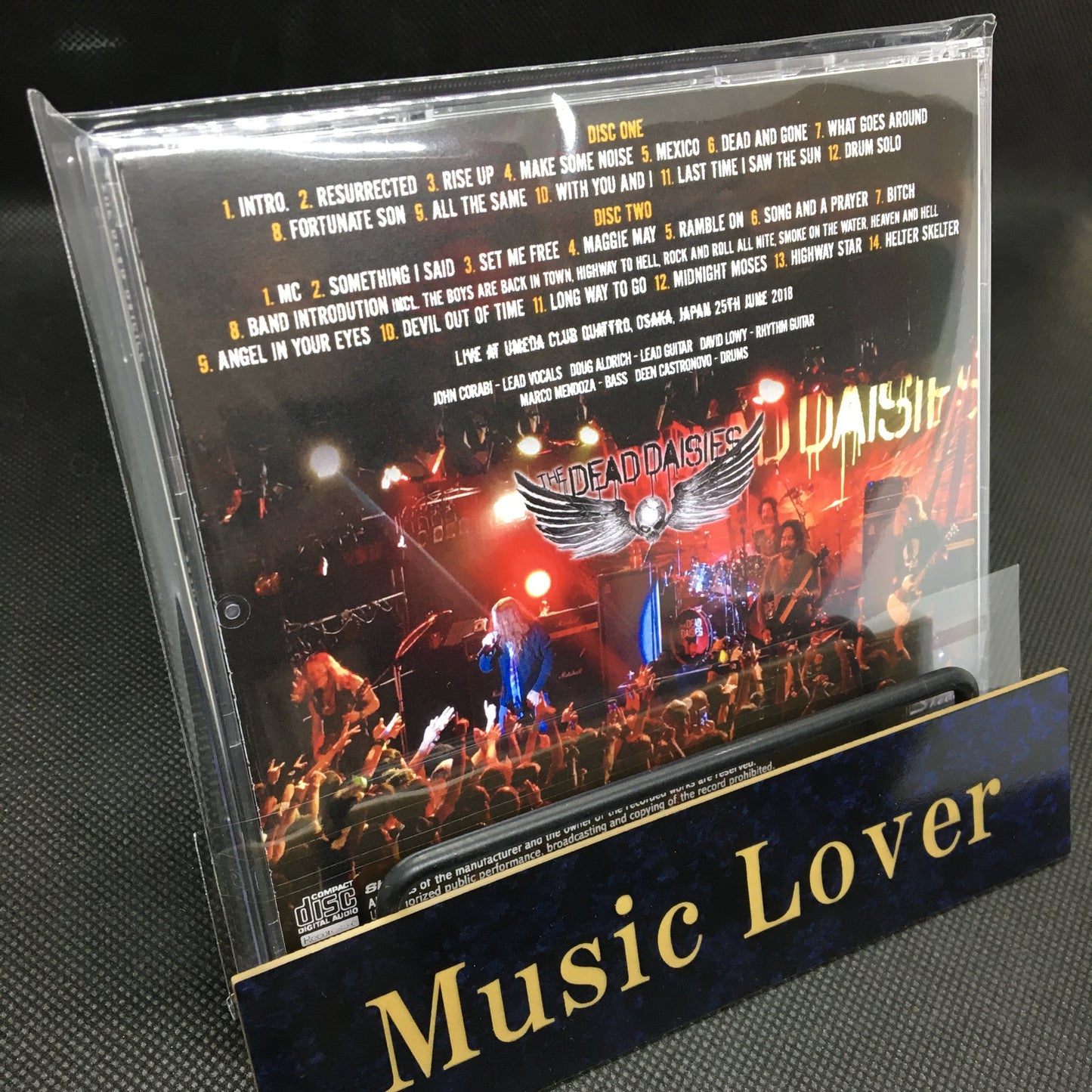 THE DEAD DAISIES / OSAKA 2018 (2CDR)