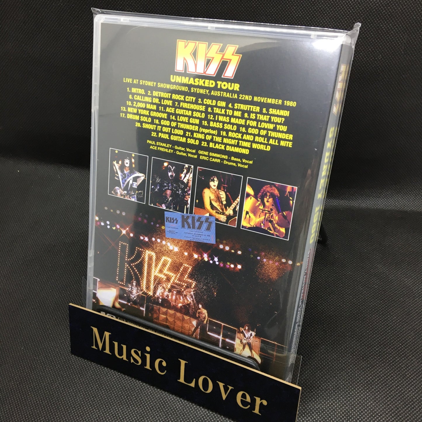 KISS / SYDNEY 1980 (1DVD)