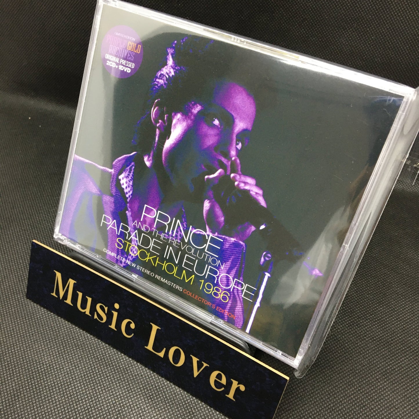 Prince Stockholm 1986 Parade In Europe Complete New Stereo Masters 2CD 1DVD