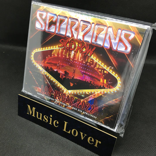 SCORPIONS / SKID ROW / LAS VEGAS 2022 (3CDR)