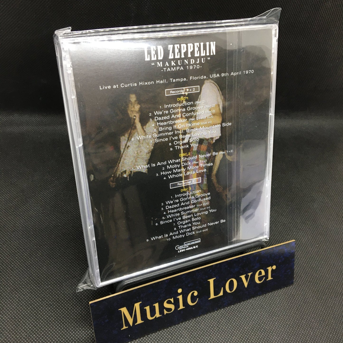 LED ZEPPELIN / MAKUNDJU TAMPA 1970 (3CD)