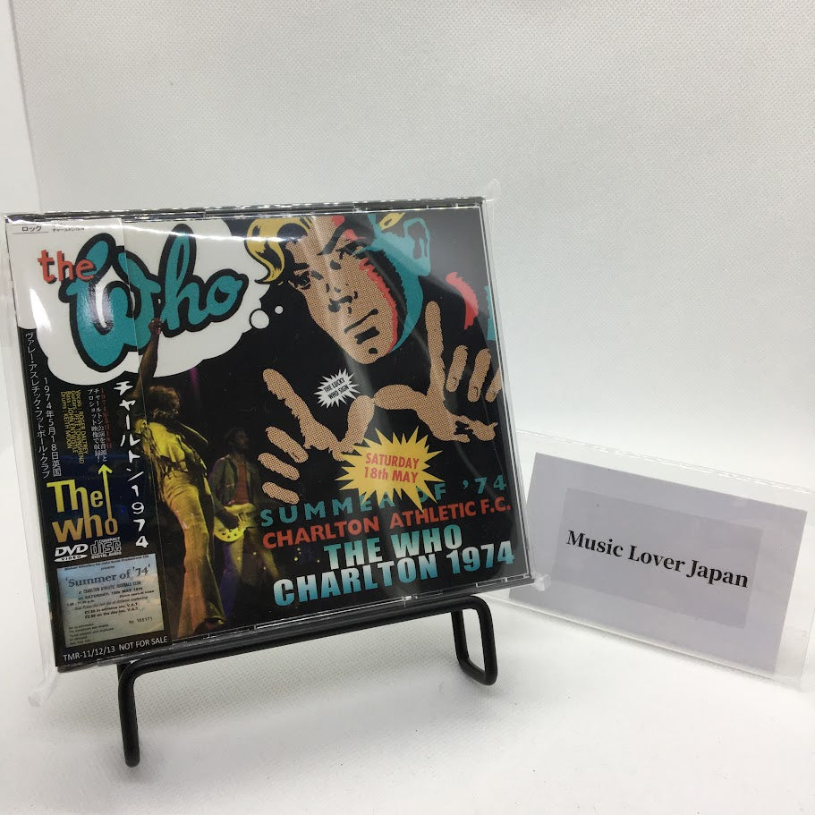 THE WHO / CHARLTON 1974 【2CD+DVD】