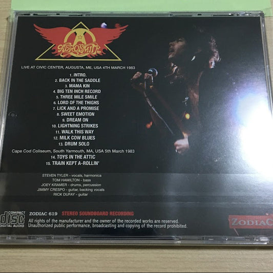 AEROSMITH / LIVE IN A HARD PLACE '83 Soundboard (1CD)