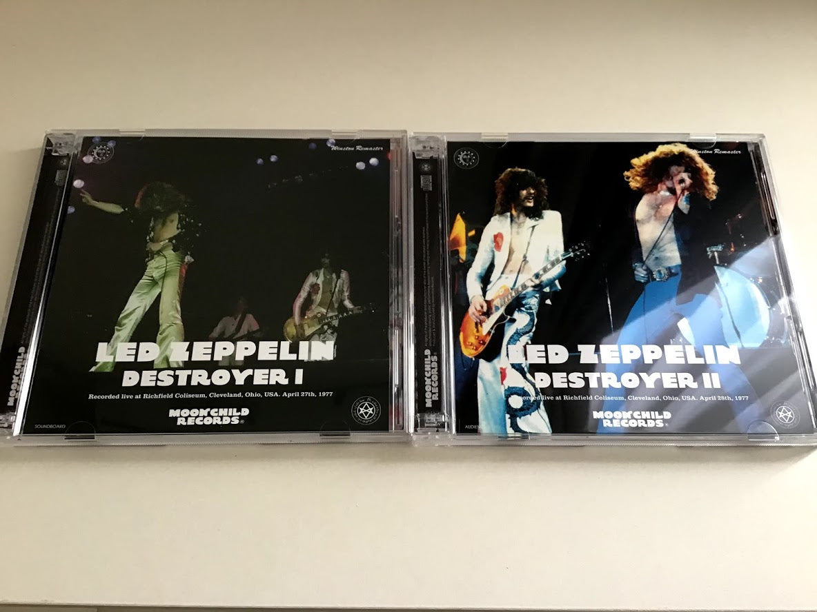 Led Zeppelin Destroyer 1 & 2 1977 Winston Remaster 6CD Set Moonchild