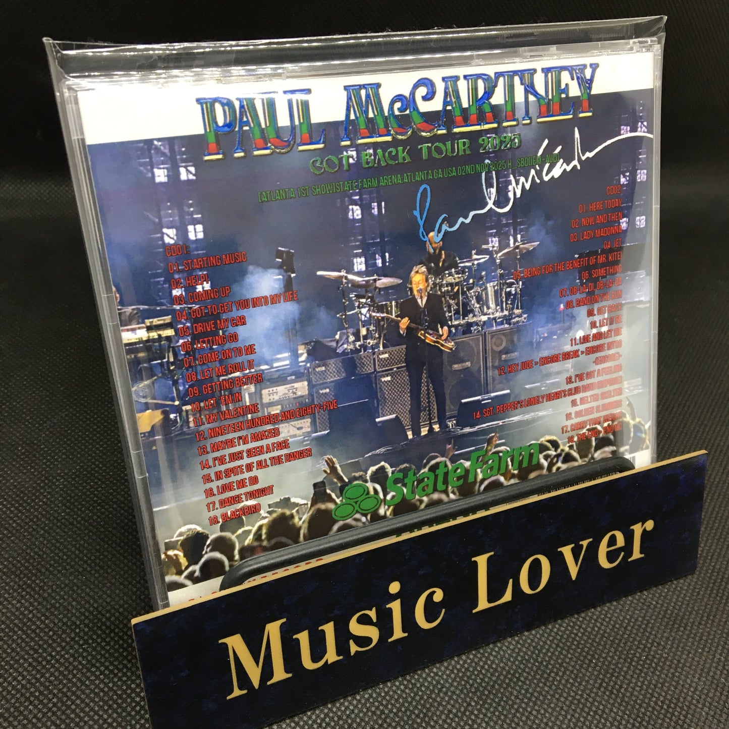 Paul McCartney / Got Back Tour 2025 Atlanta 1st show (2CDR)