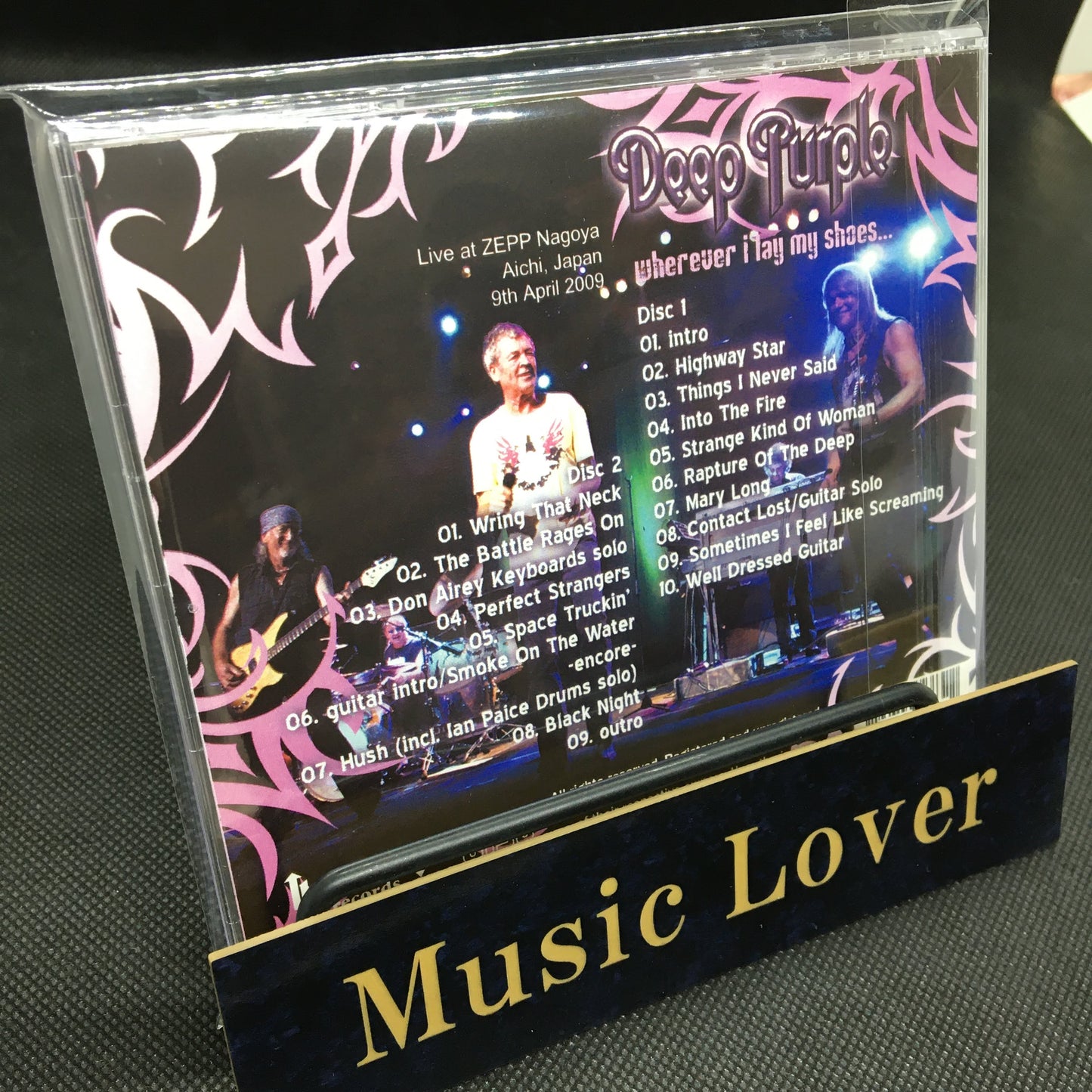 DEEP PURPLE / Wherever I Lay My Shoes… Japan tour 2009 Nagoya (2CDR)
