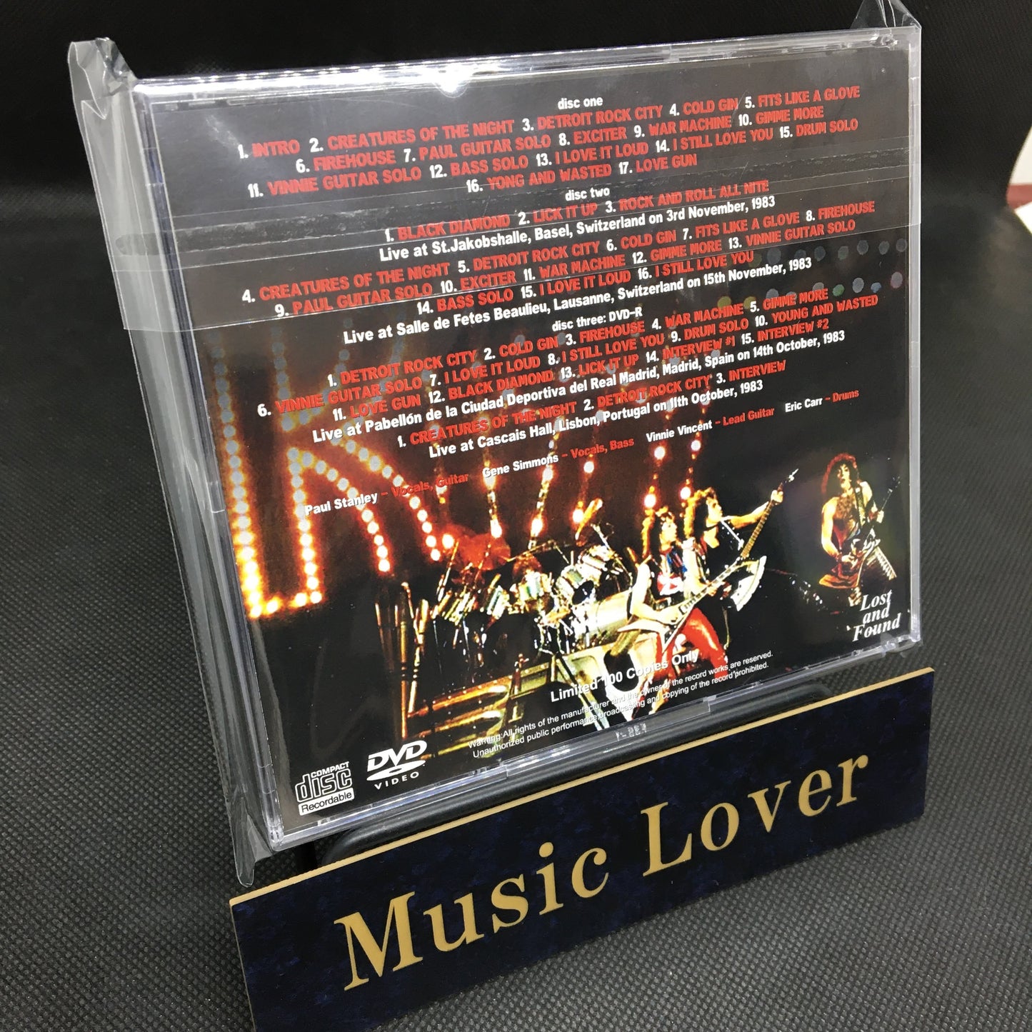 KISS / EUROPEAN EXCITER (2CDR+1DVDR)