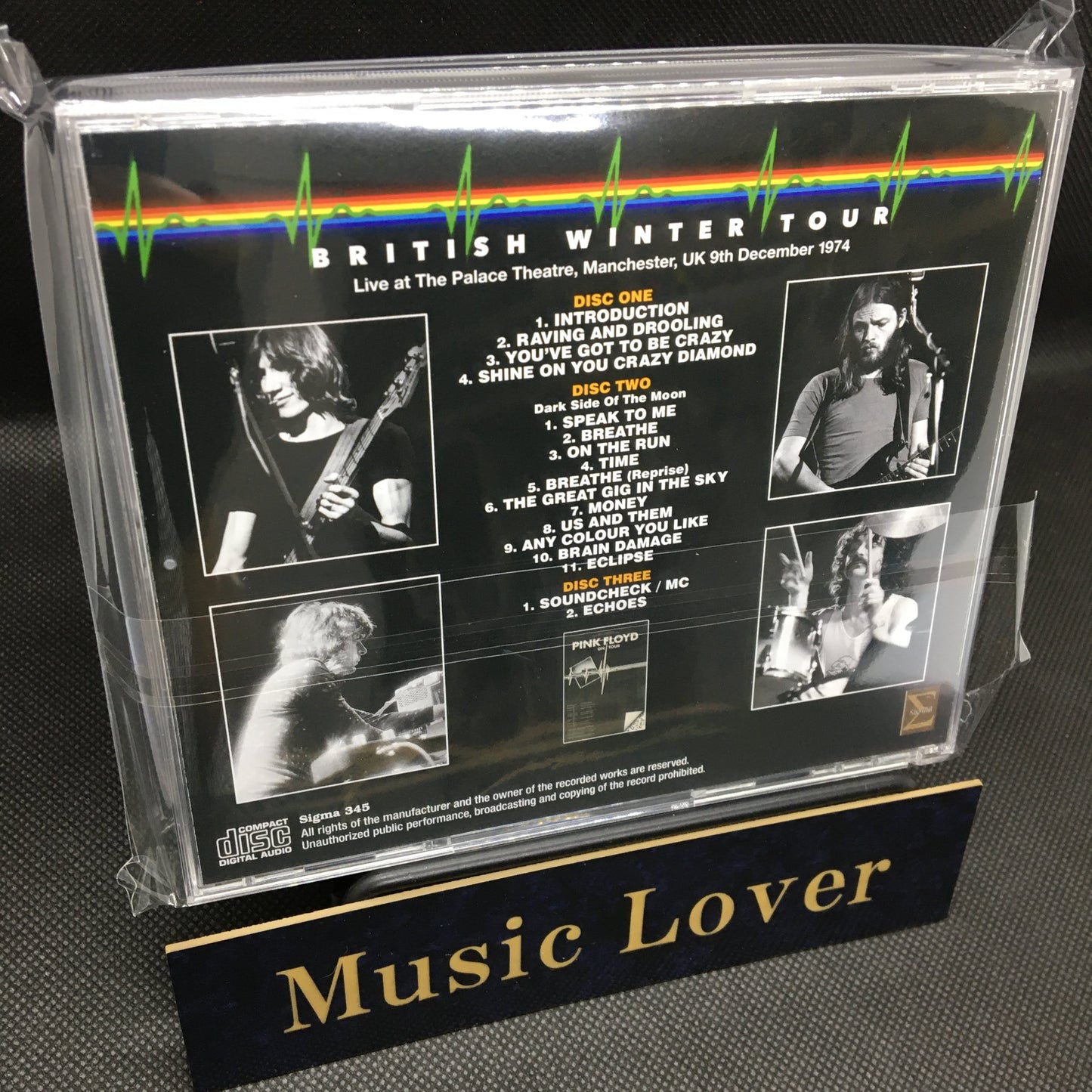 PINK FLOYD / MANCHESTER 1974 REVISITADO (3 CD)