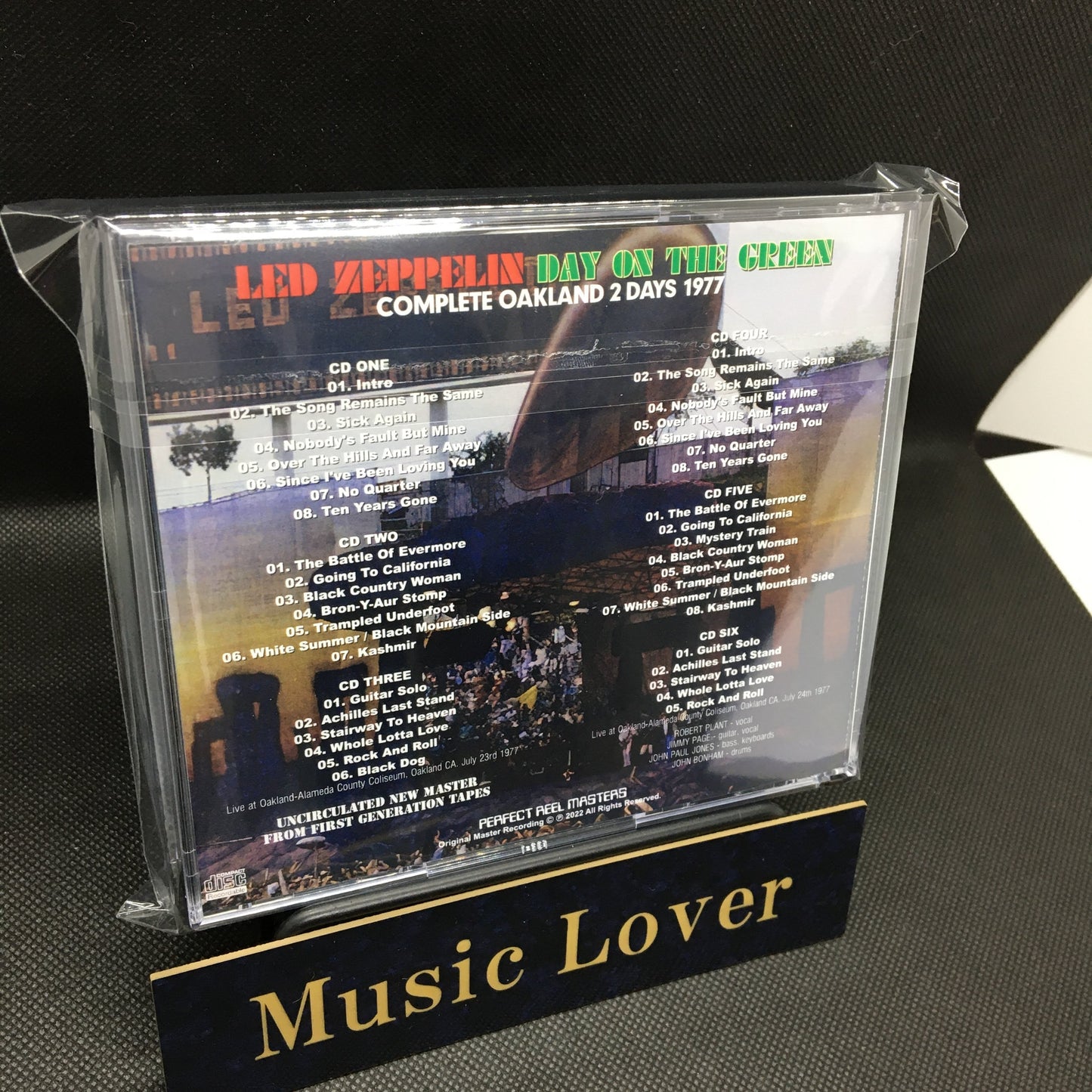 LED ZEPPELIN / DAY ON THE GREEN COMPLETE OAKLAND 2 DAYS 1977 California 6CDR