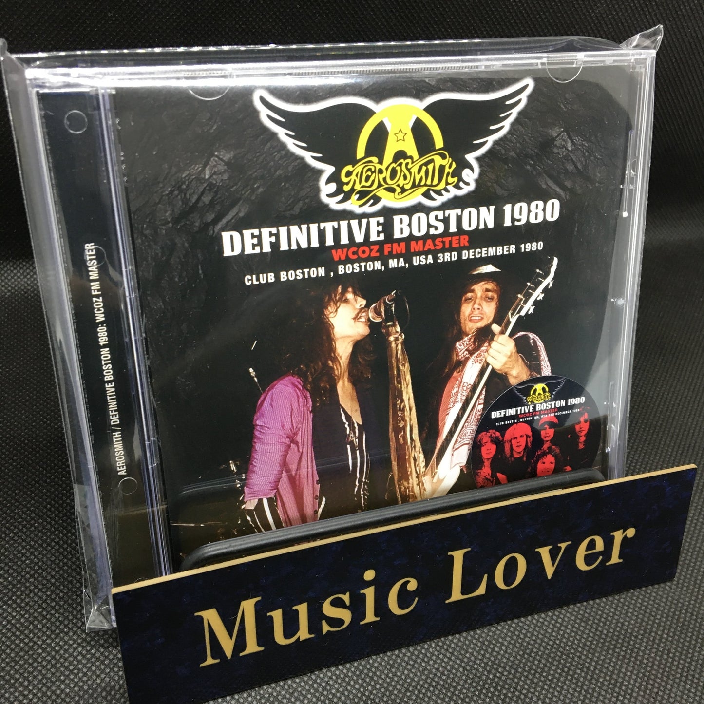 AEROSMITH / DEFINITIVE BOSTON 1980 WCOZ FM MASTER STEREO SOUNDBOARD (1CD)
