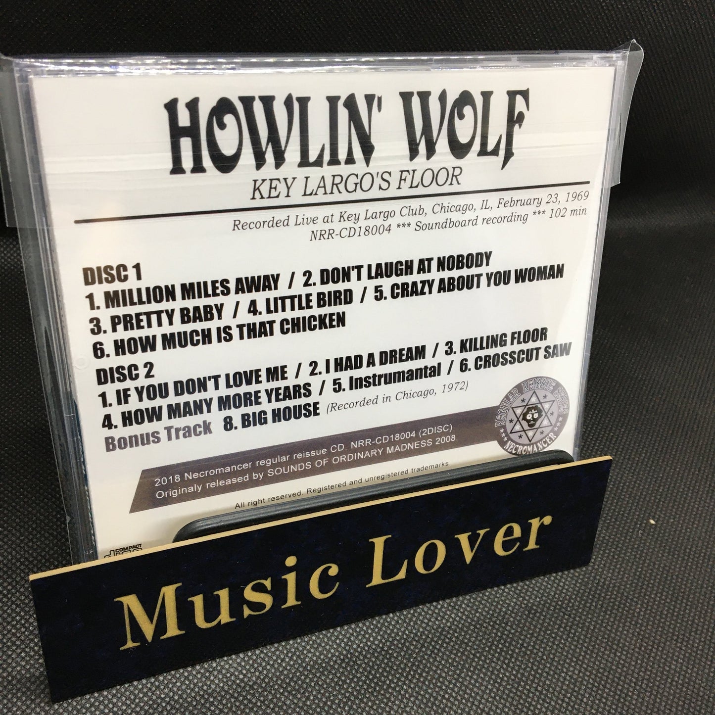HOWLIN' WOLF / KEY LARGO'S FLOOR (2CDR)