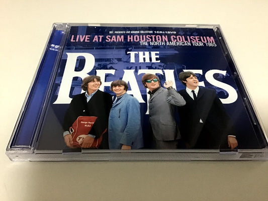 The Beatles Sam Houston Coliseum 1965 1 CD 1 DVD 2 Discs Set Music Sgt Label F/S