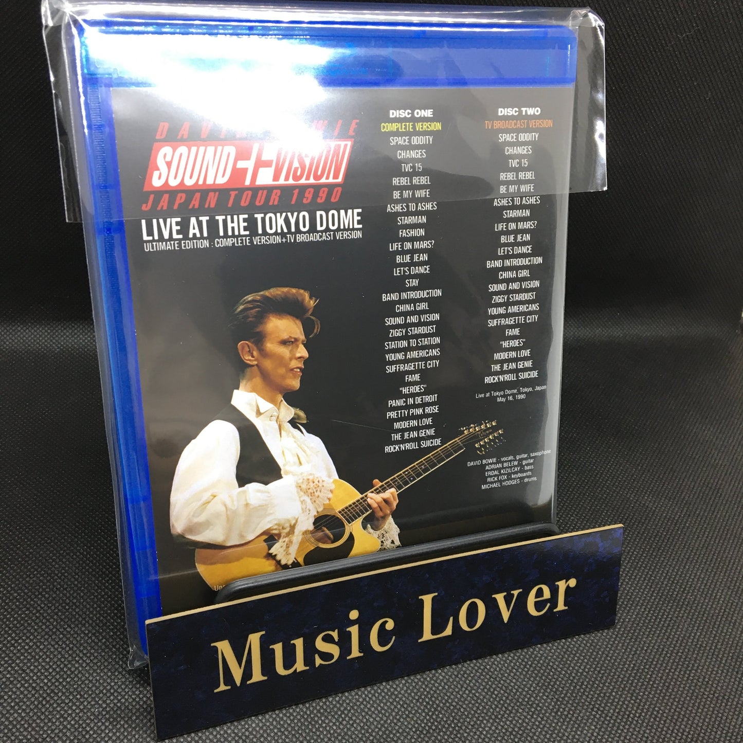 DAVID BOWIE / THE LAST FIVE YEARS, LIVE OUTSIDE : LORELEY FESTIVAL 1996, SOUND+VISION JAPAN TOUR 1990, STARMAN 4 title Set (5BDR)