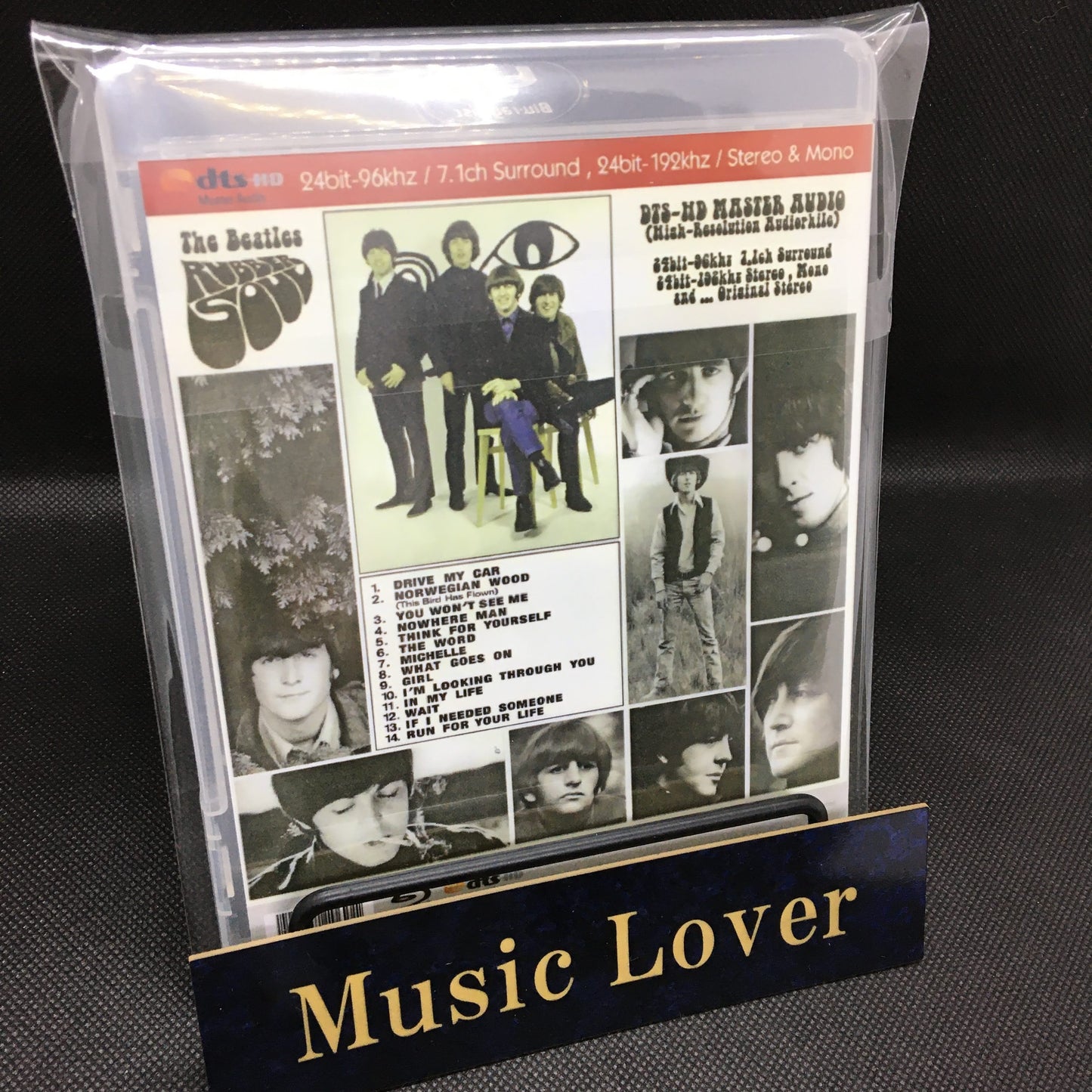 The Beatles / RUBBER SOUL 24bit-96khz / 7.1ch Surround, 24bit-192khz / Stereo & Mono (1BDR)